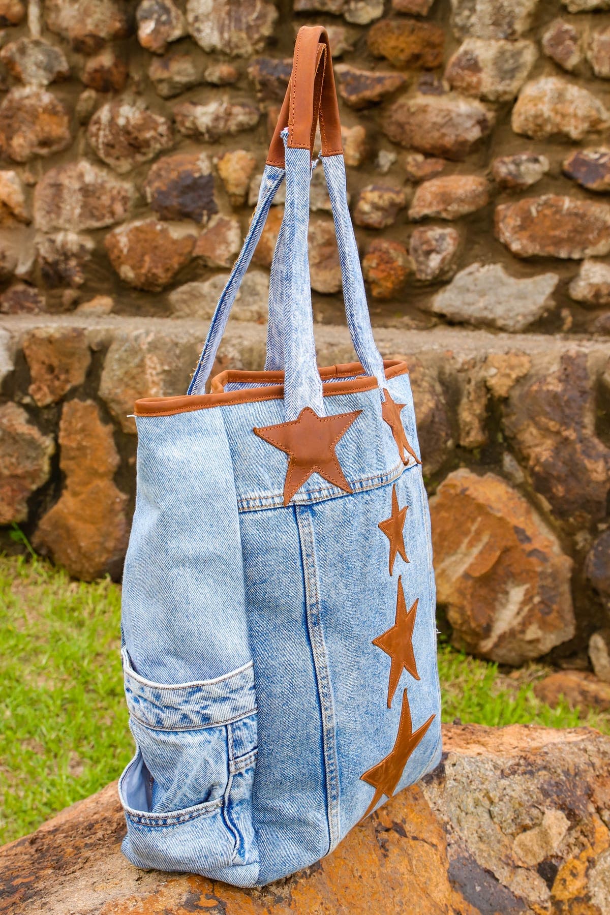 Sulwe Tote Bag — genuine leather, Sulwe Leathercraft (view 6)